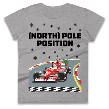 North Pole Christmas Ladies T Shirt