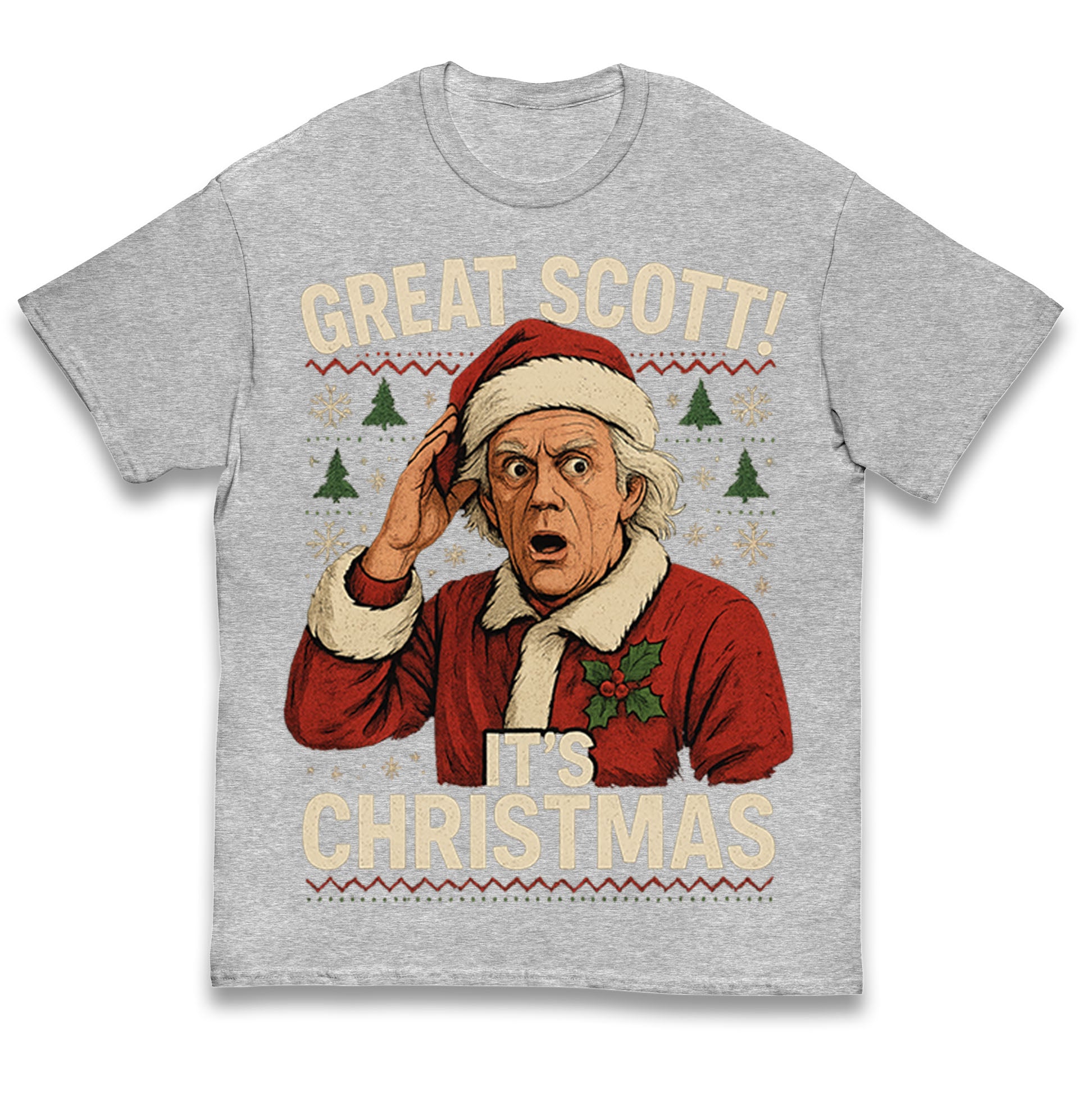Back to the Future Doc Brown Kids T Shirt