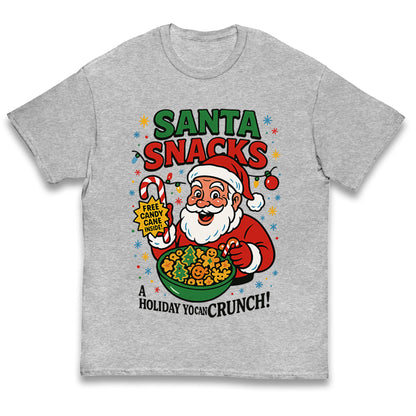 Santa Crunch Kids T Shirt