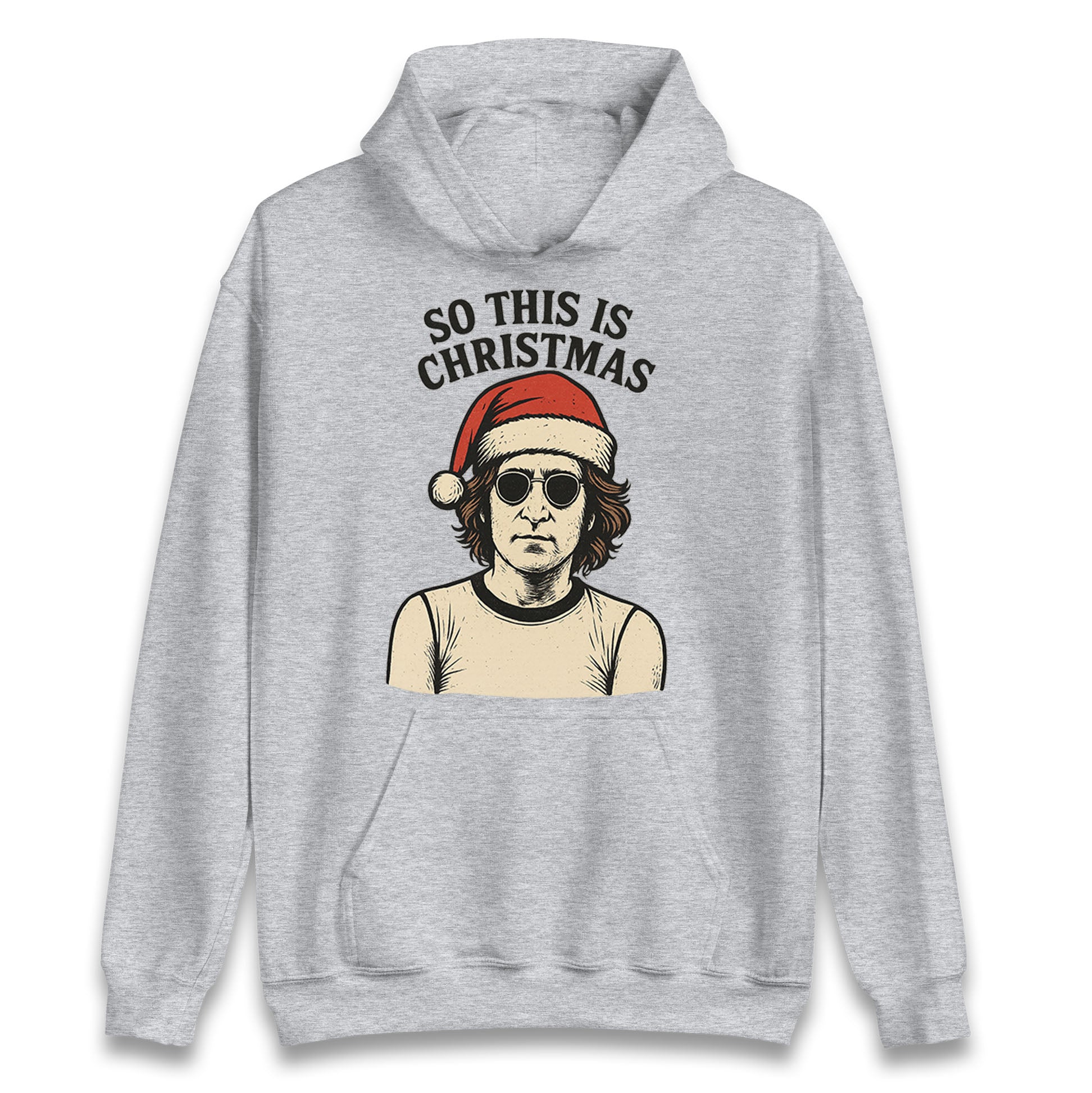 Christmas John Lennon Christmas Hoodie