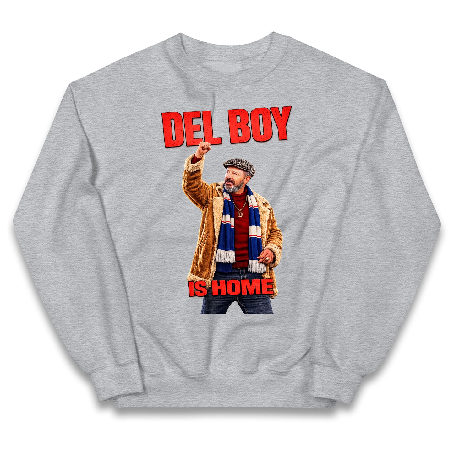 Derek McInnes Rangers Del Boy Football Kids Jumper