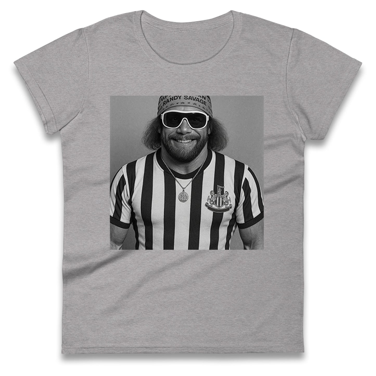 Macho Man Newcastle United Ladies T Shirt