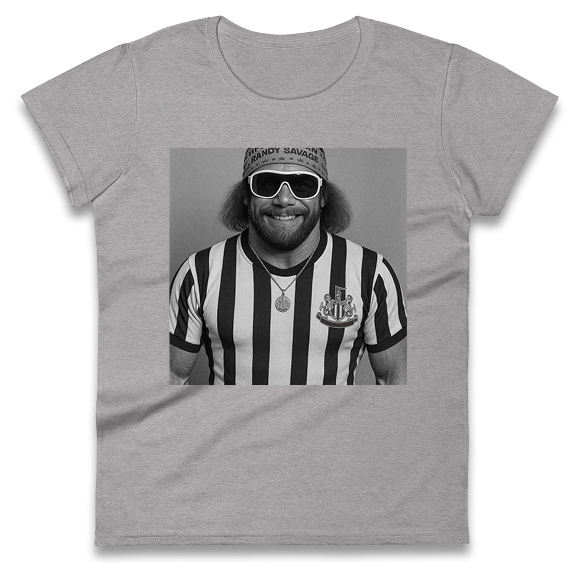 Macho Man Newcastle United Ladies T Shirt