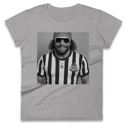 Macho Man Newcastle United Ladies T Shirt