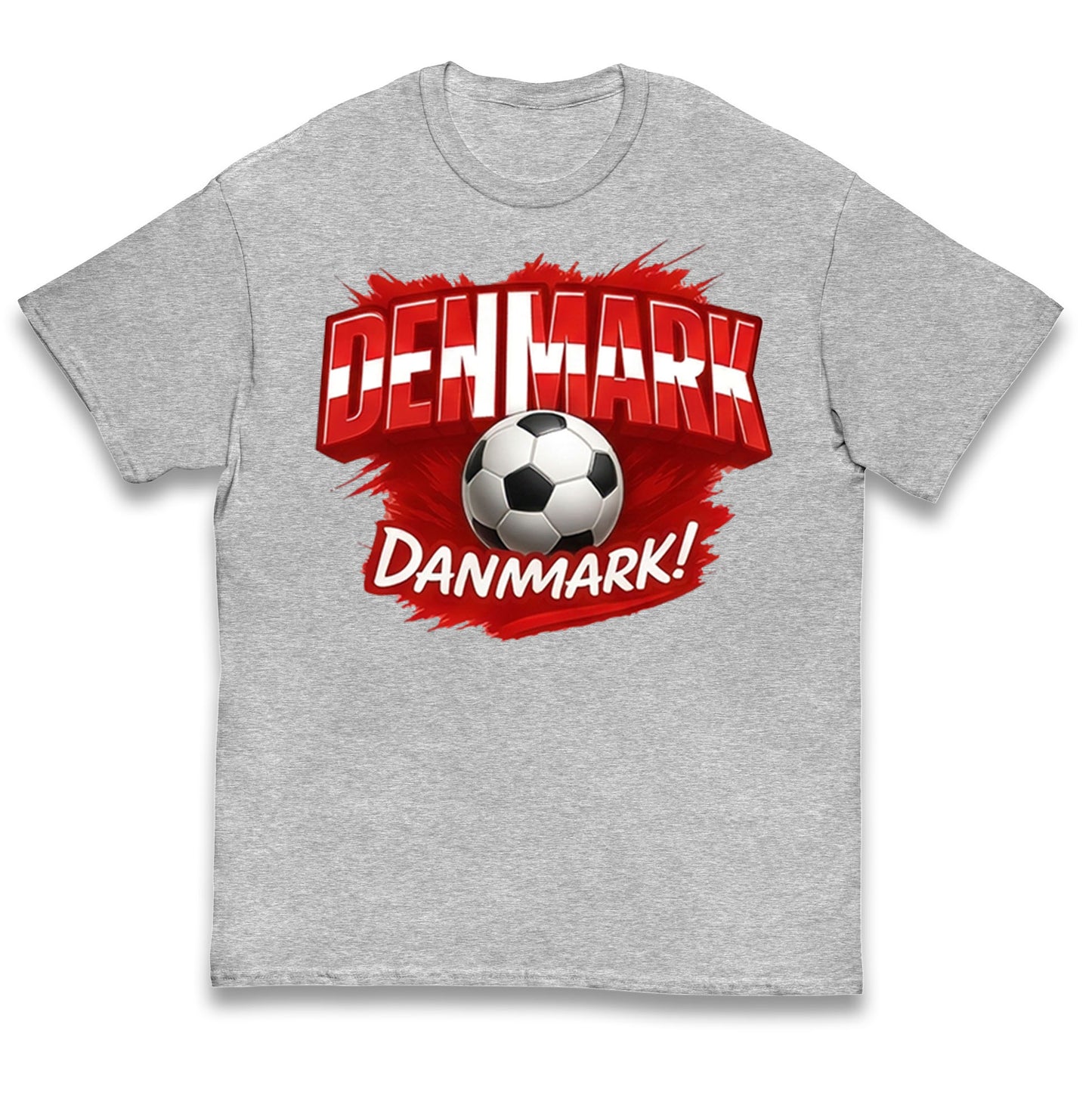 Denmark Retro World Cup Kids T Shirt