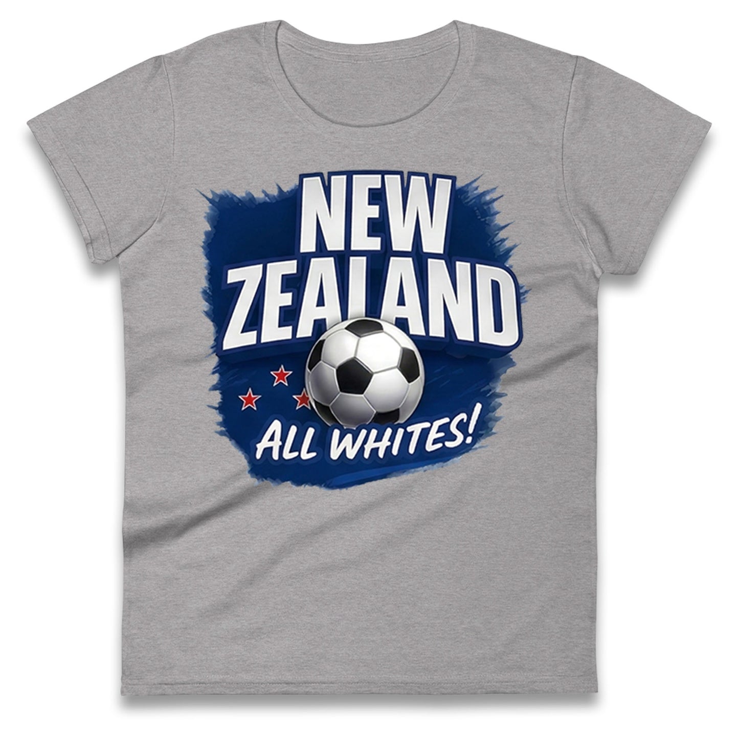 New Zealand Retro World Cup Ladies T Shirt