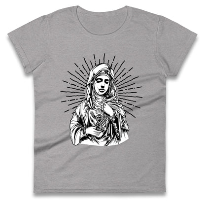 Mary Mother Of God Ladies T Shirt