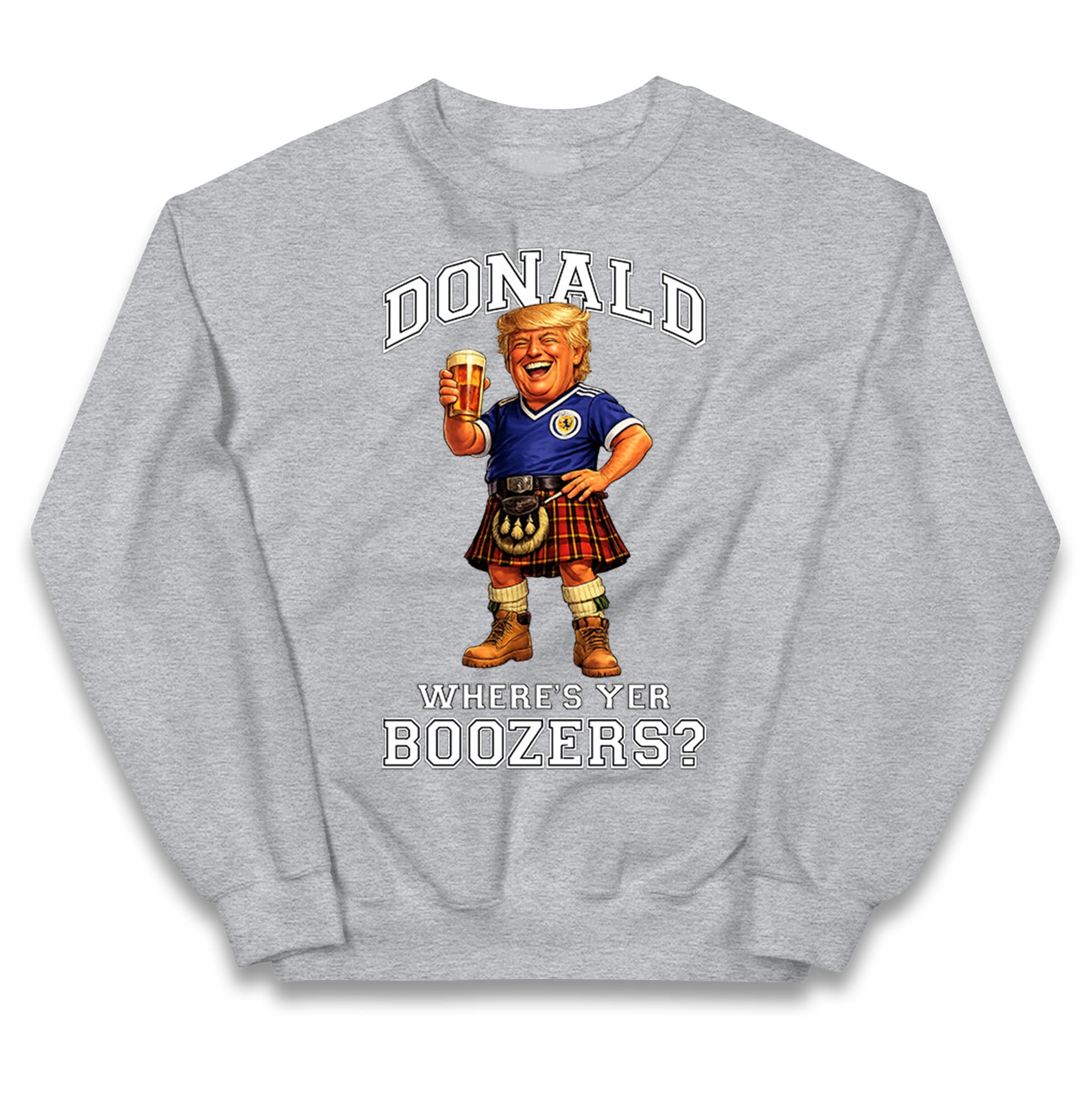 Donald Trump Scotland World Cup Kids Jumper