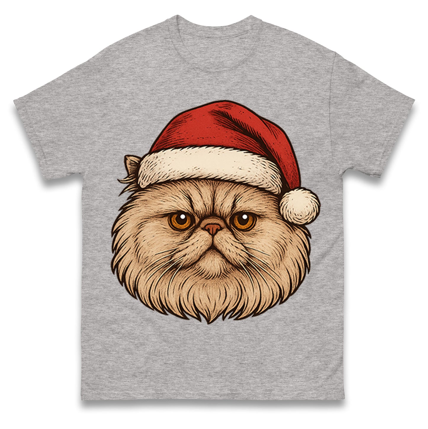 Persian Cat Christmas T Shirt