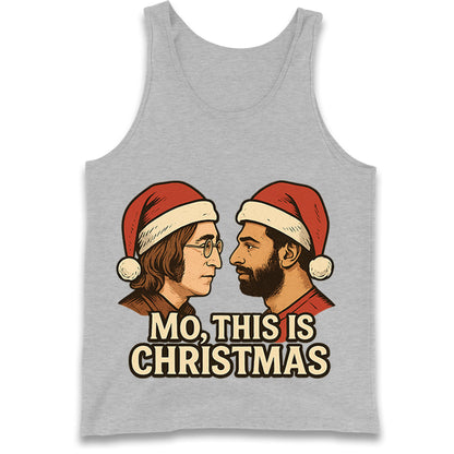 Mo This is Christmas John Lennon & Mo Salah Tank Top