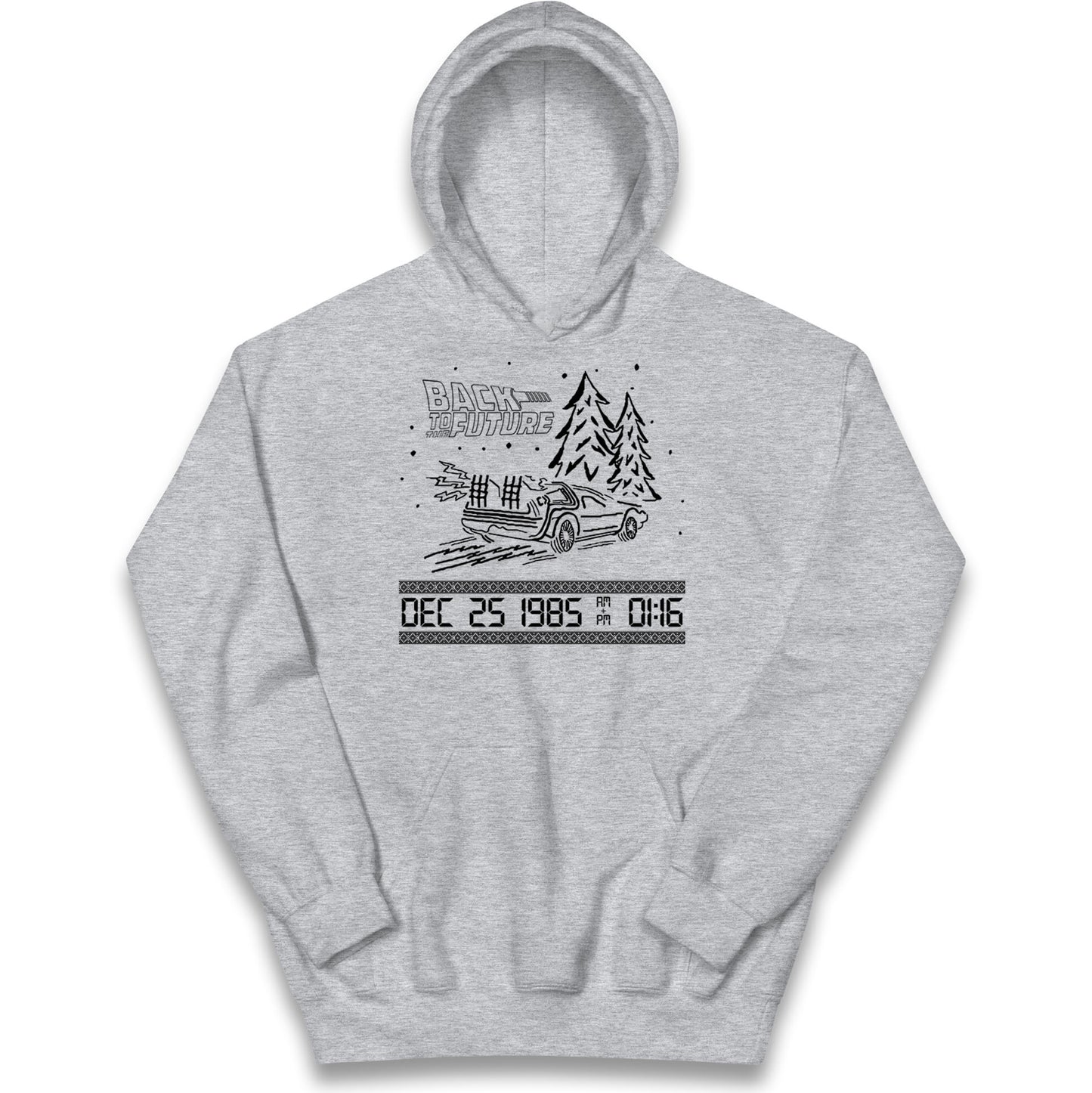 Dec 25 1985 Christmas Kids Hoodie