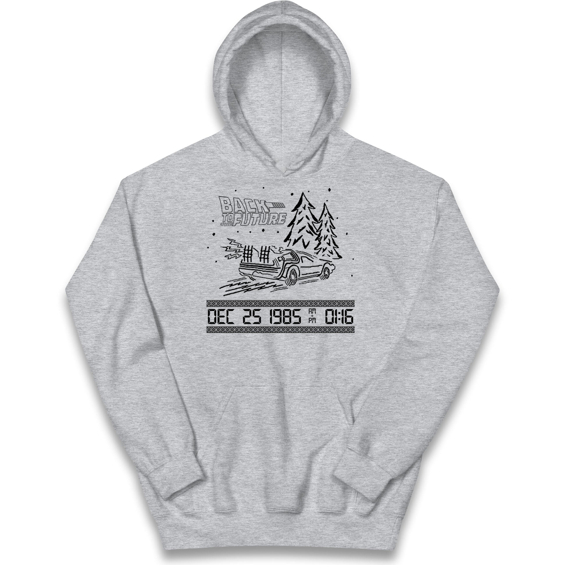 Dec 25 1985 Christmas Kids Hoodie
