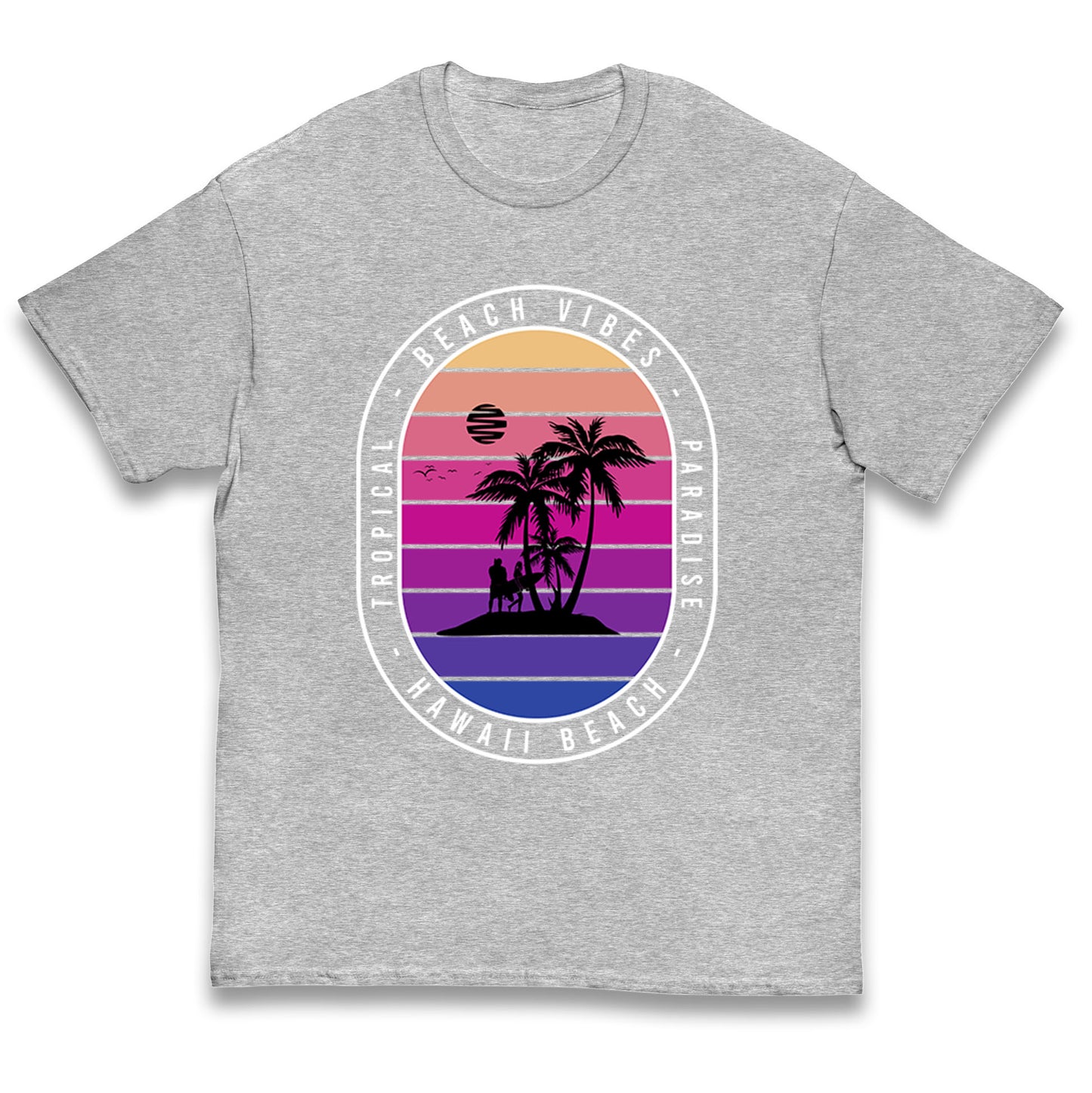 Hawaii Beach Kids T Shirt