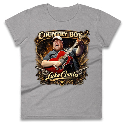 Luke Combs Ladies T Shirt
