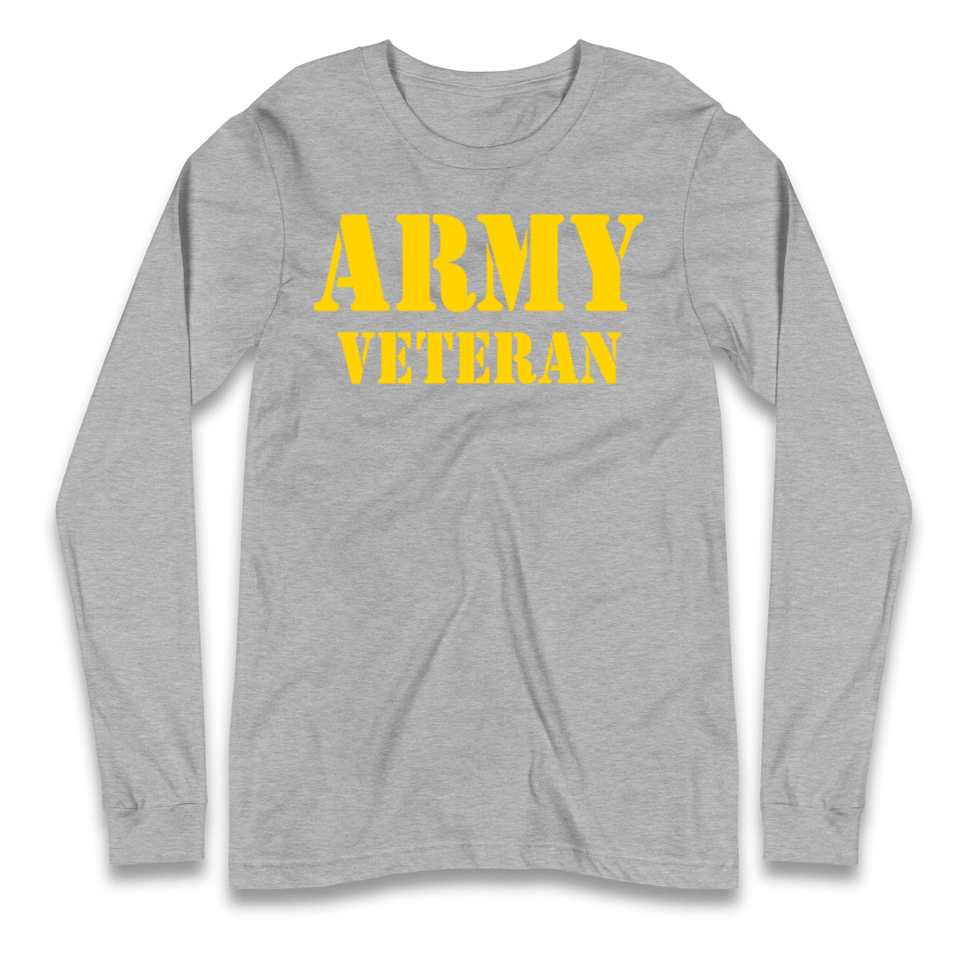Army Veteran Longsleeve T Shirt
