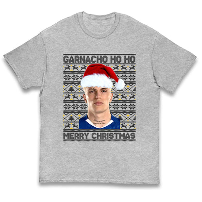 Garnacho Christmas Kids T Shirt