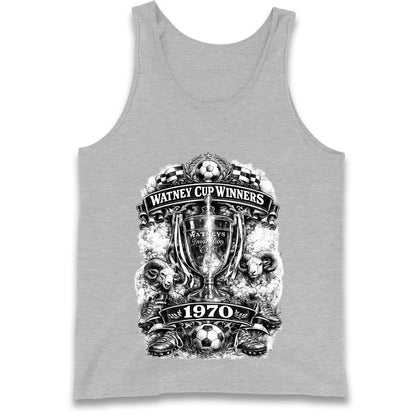 Retro Derby Watney Cup Winners 1970 Tank Top