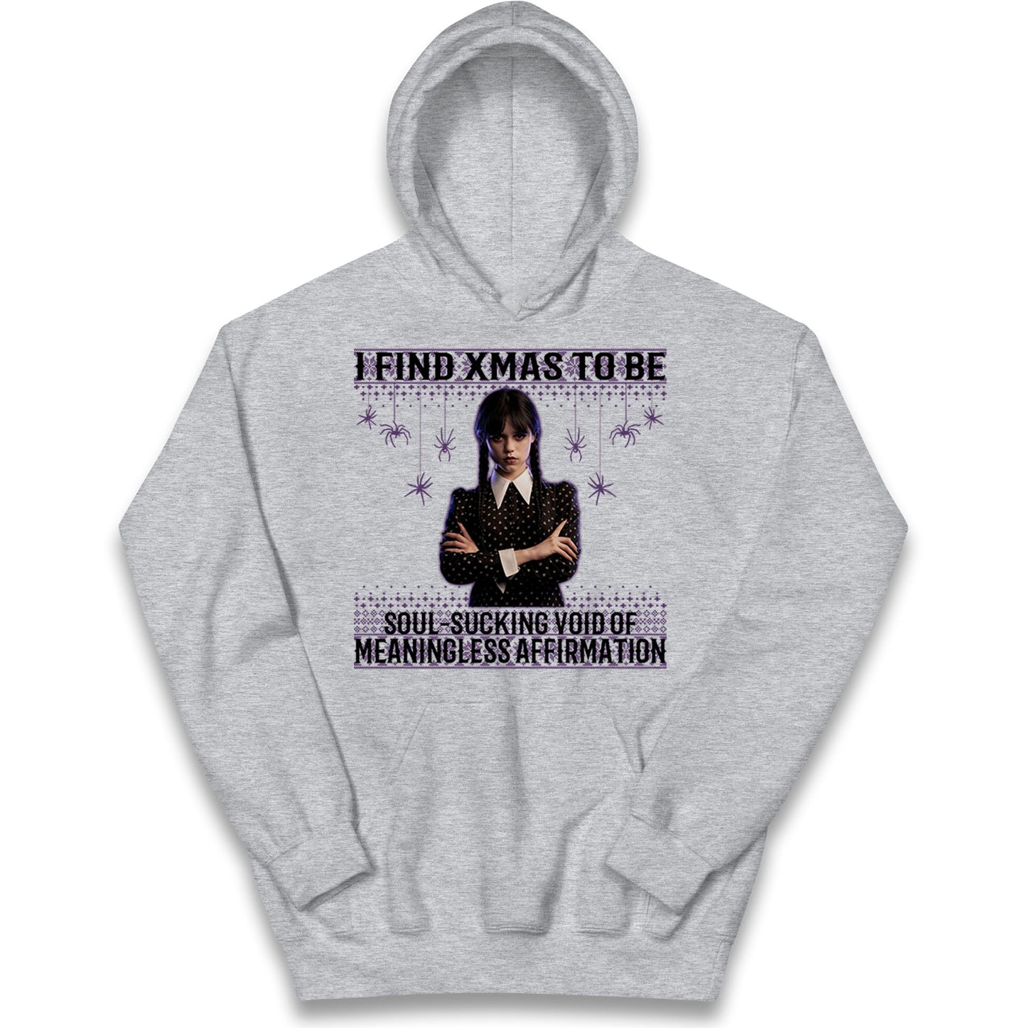 Wednesday Christmas Kids Hoodie