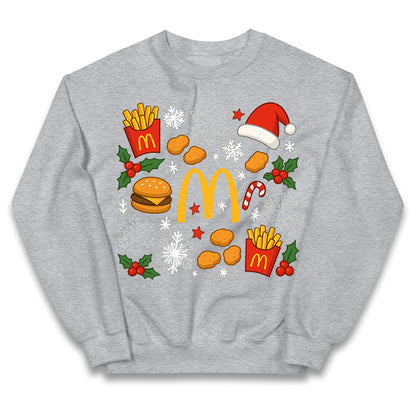 McDonalds Christmas Kids Jumper