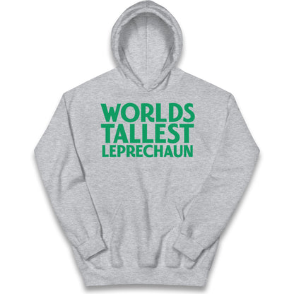Worlds Tallest Leprechaun Kids Hoodie