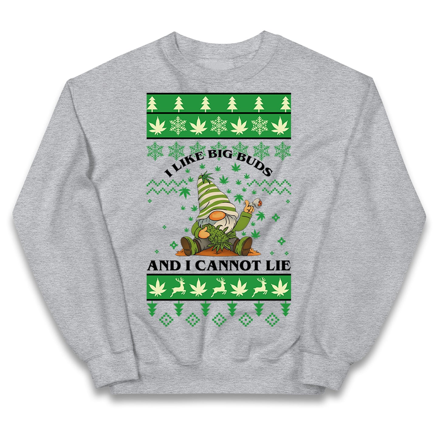 Cannabis Christmas Kids Jumper