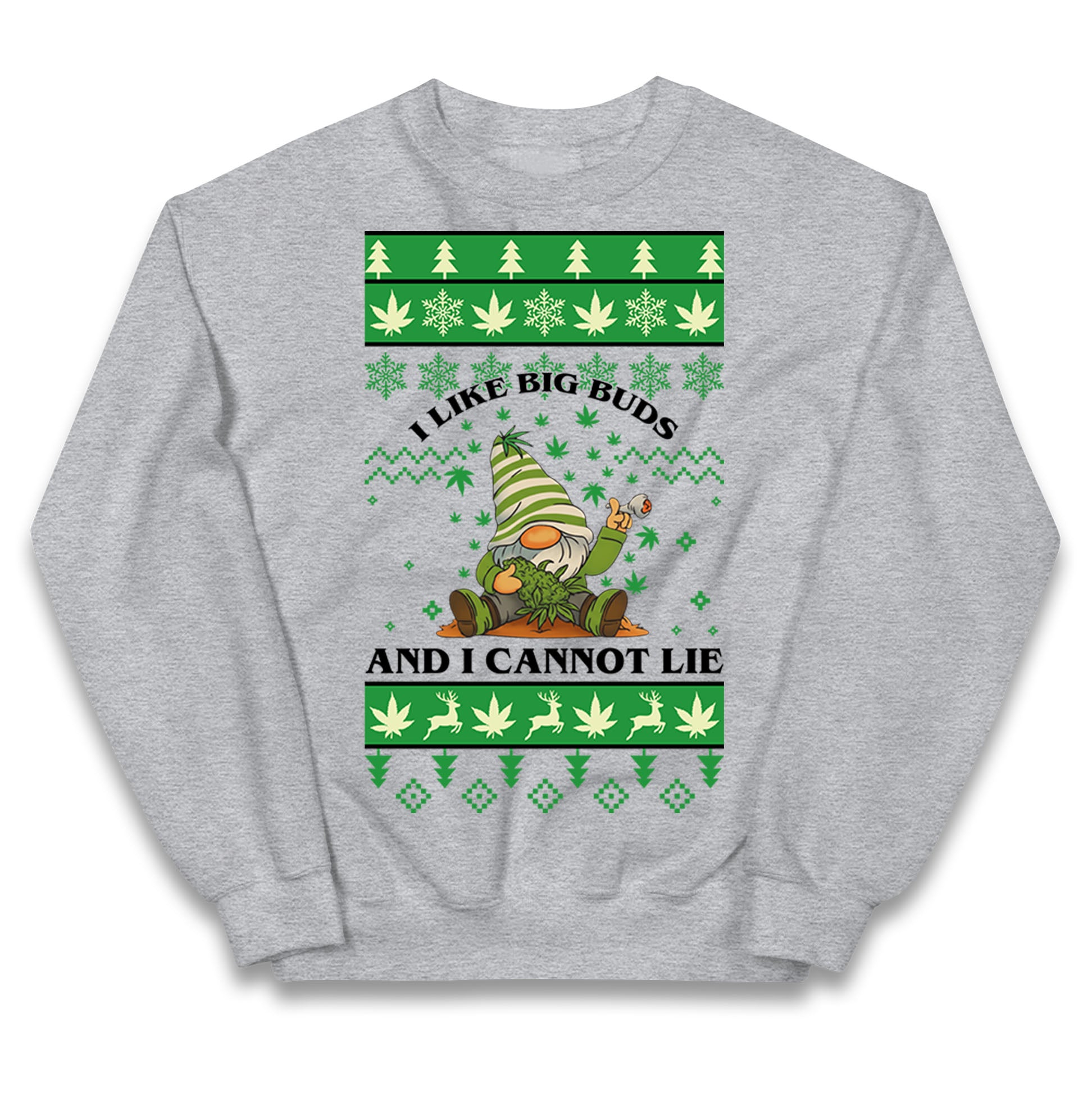 Cannabis Christmas Kids Jumper