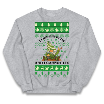 Cannabis Christmas Kids Jumper