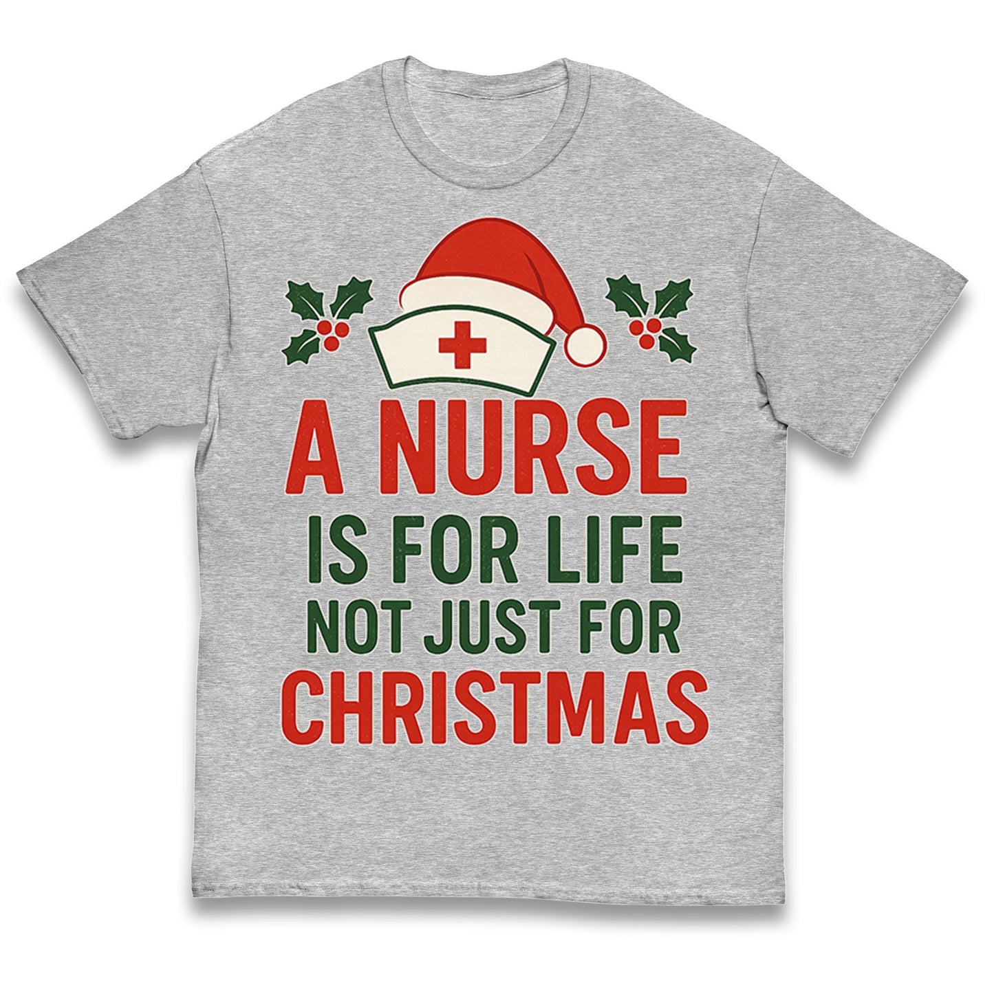 Nursing Christmas Kids T Shirt