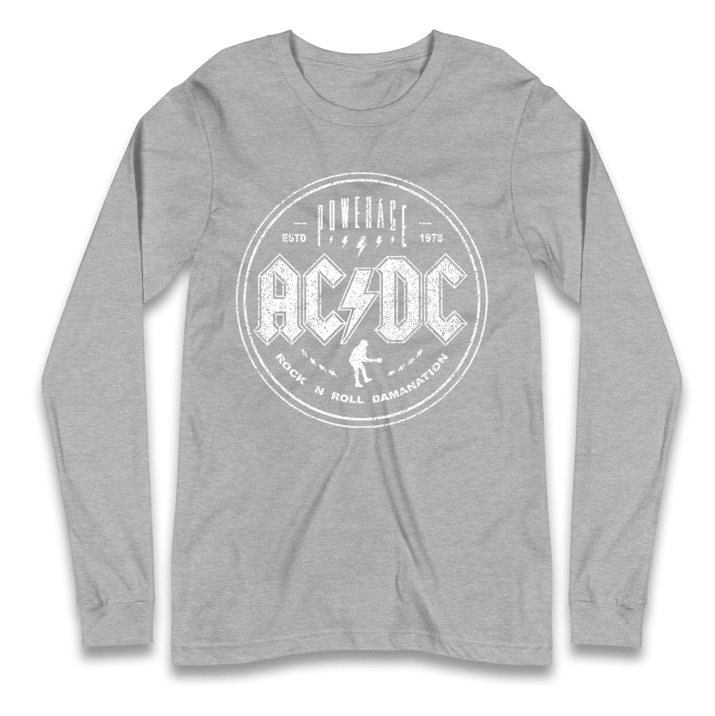 ACDC Rock N Roll Domination Longsleeve T Shirt