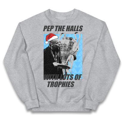 Pep Guardiola Christmas Kids Jumper