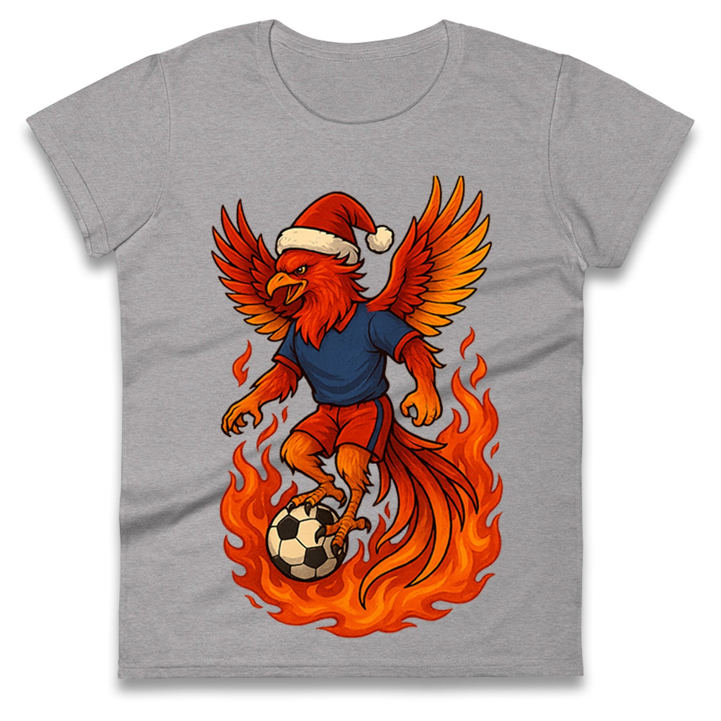 Aldershot Town Christmas Ladies T Shirt