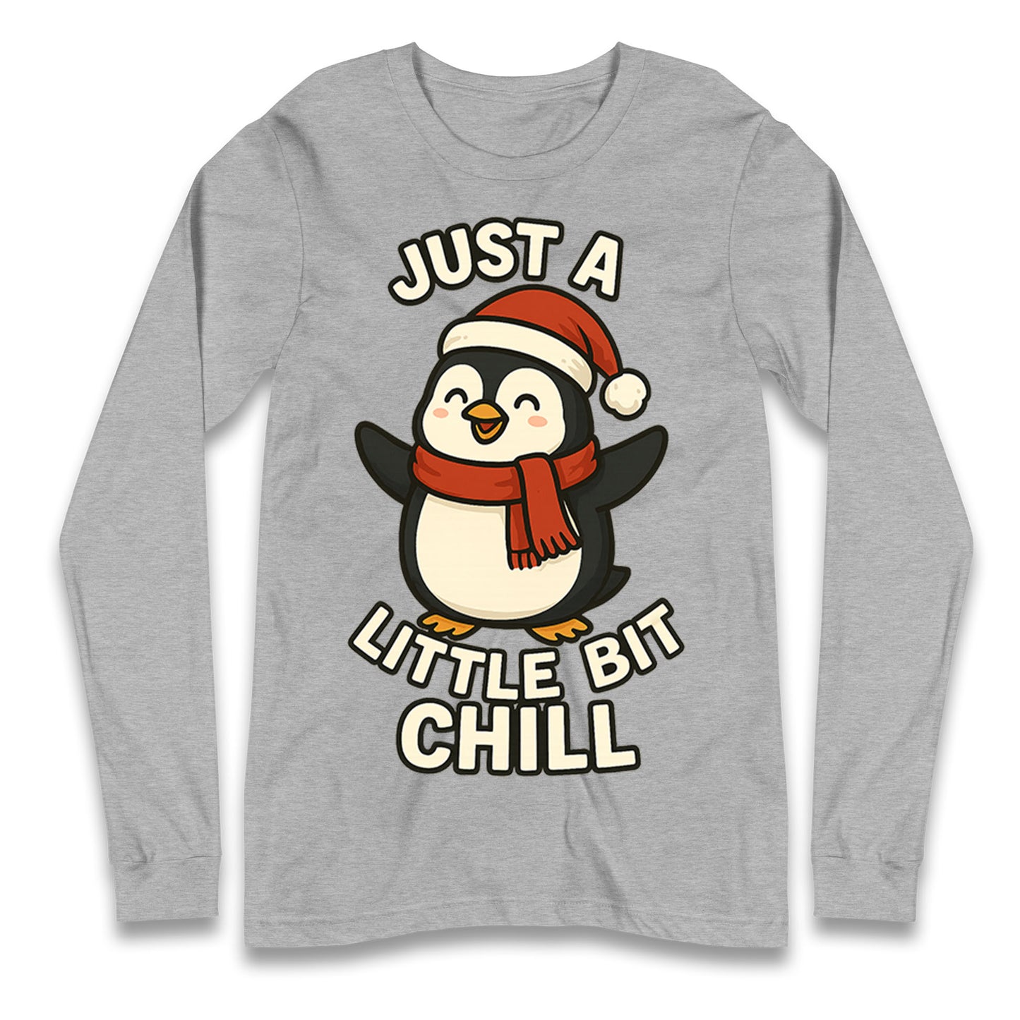 Penguin Christmas Longsleeve T Shirt