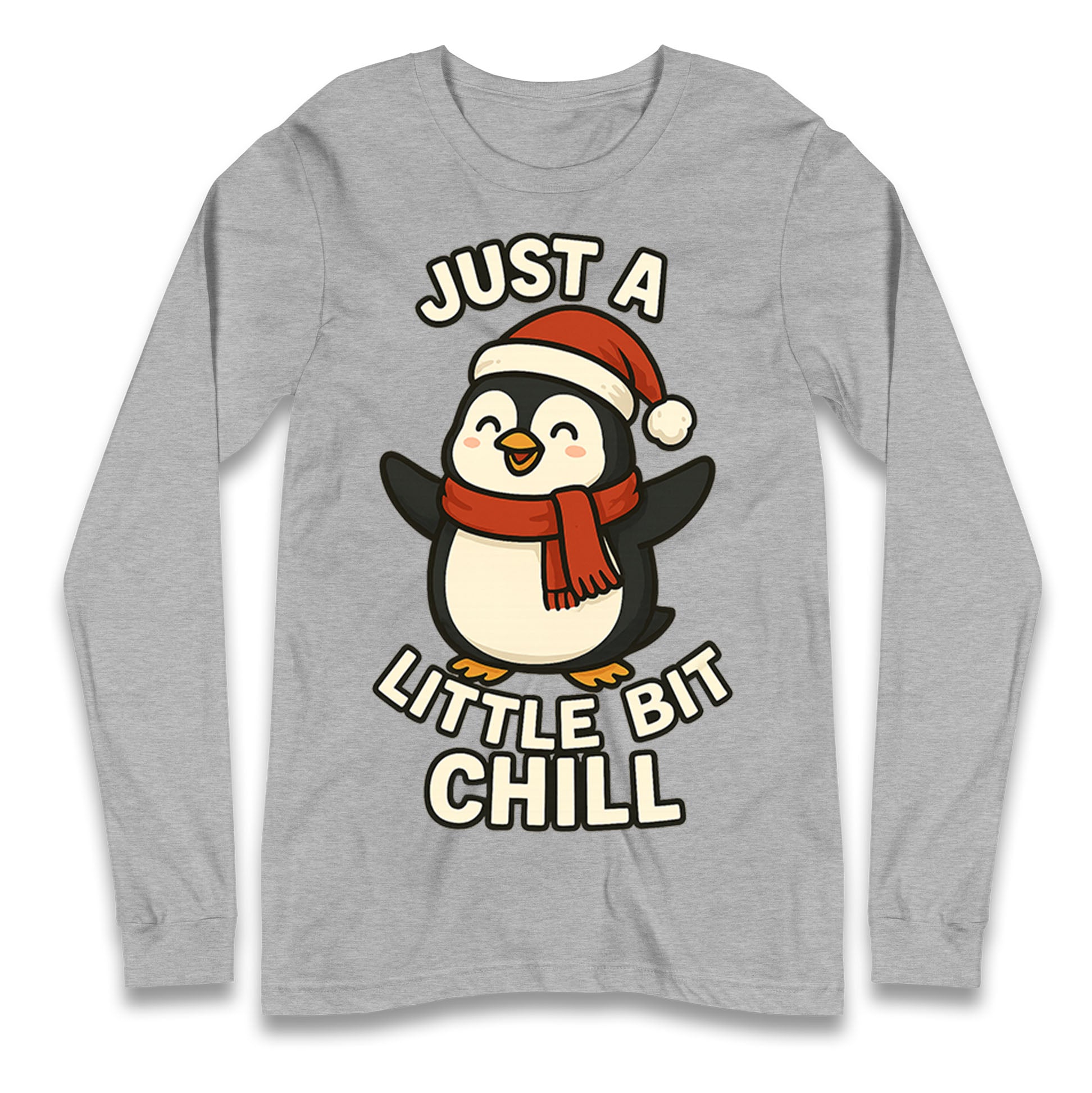Penguin Christmas Longsleeve T Shirt