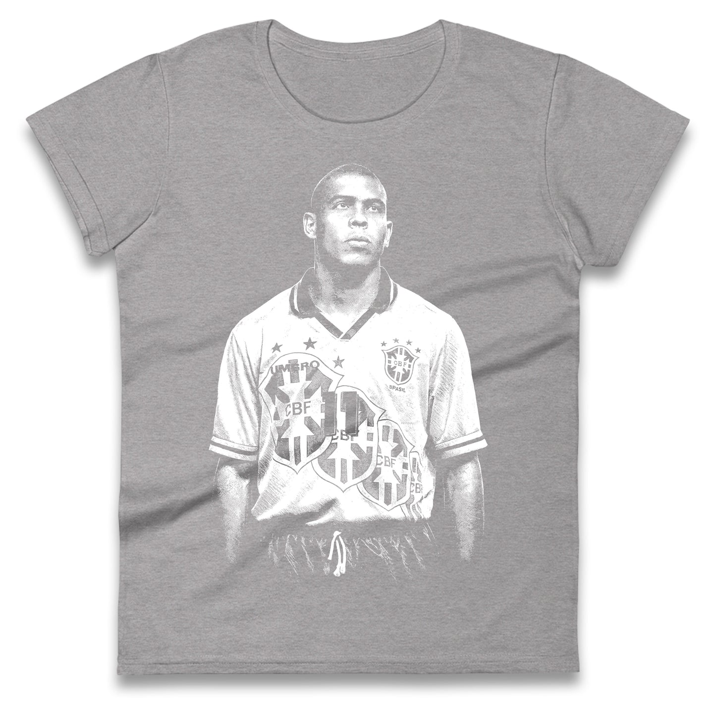 Ronaldo Brazil Ladies T Shirt