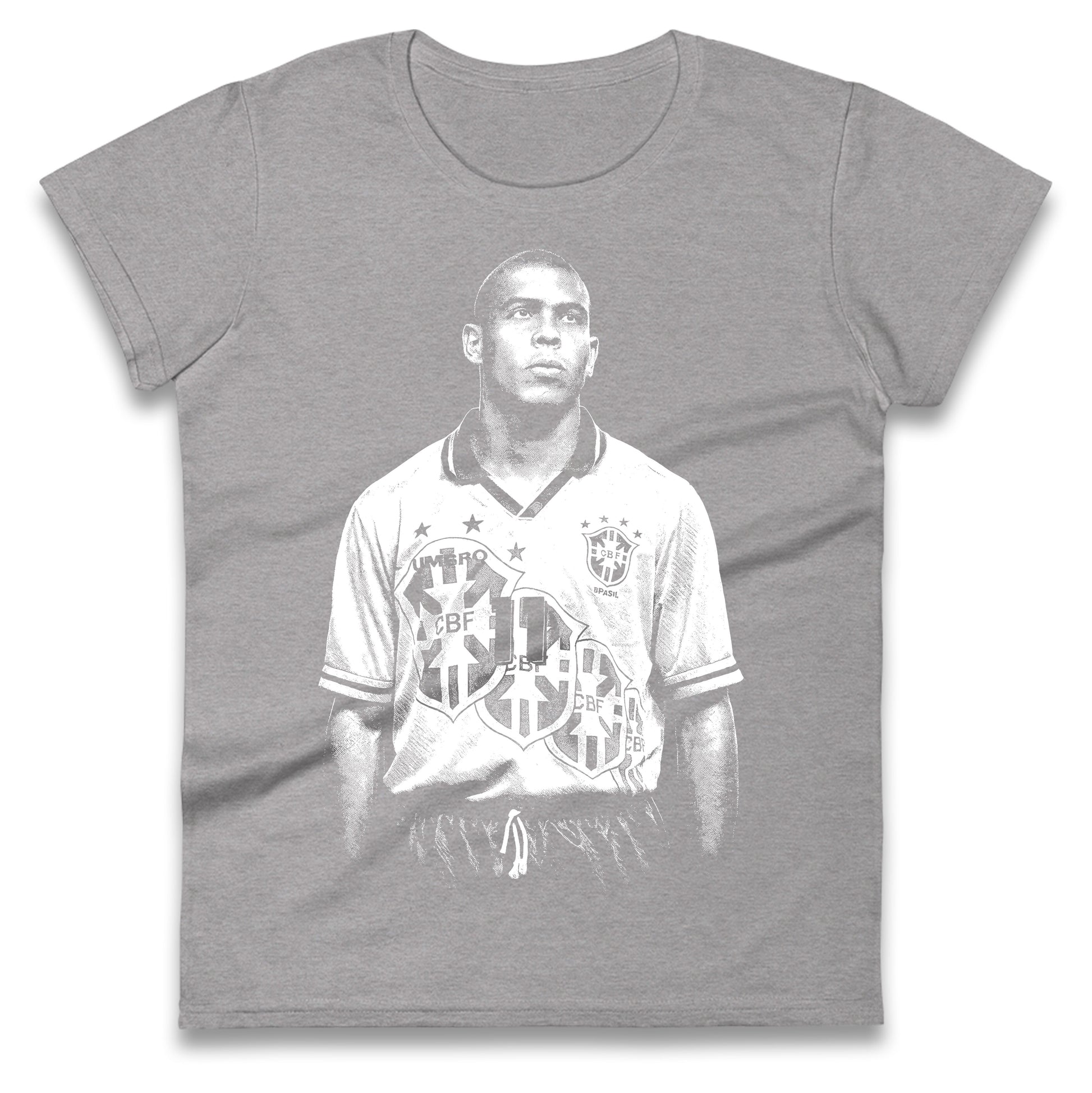 Ronaldo Brazil Ladies T Shirt