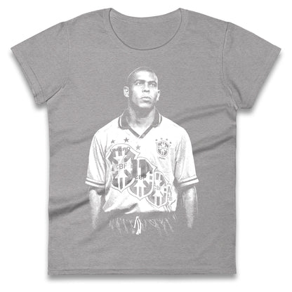 Ronaldo Brazil Ladies T Shirt