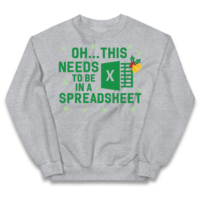 Excel Christmas Kids Jumper