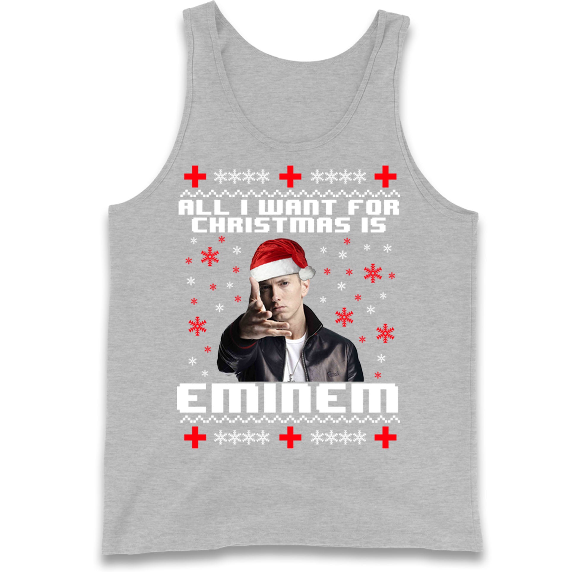 eminem christmas tank top