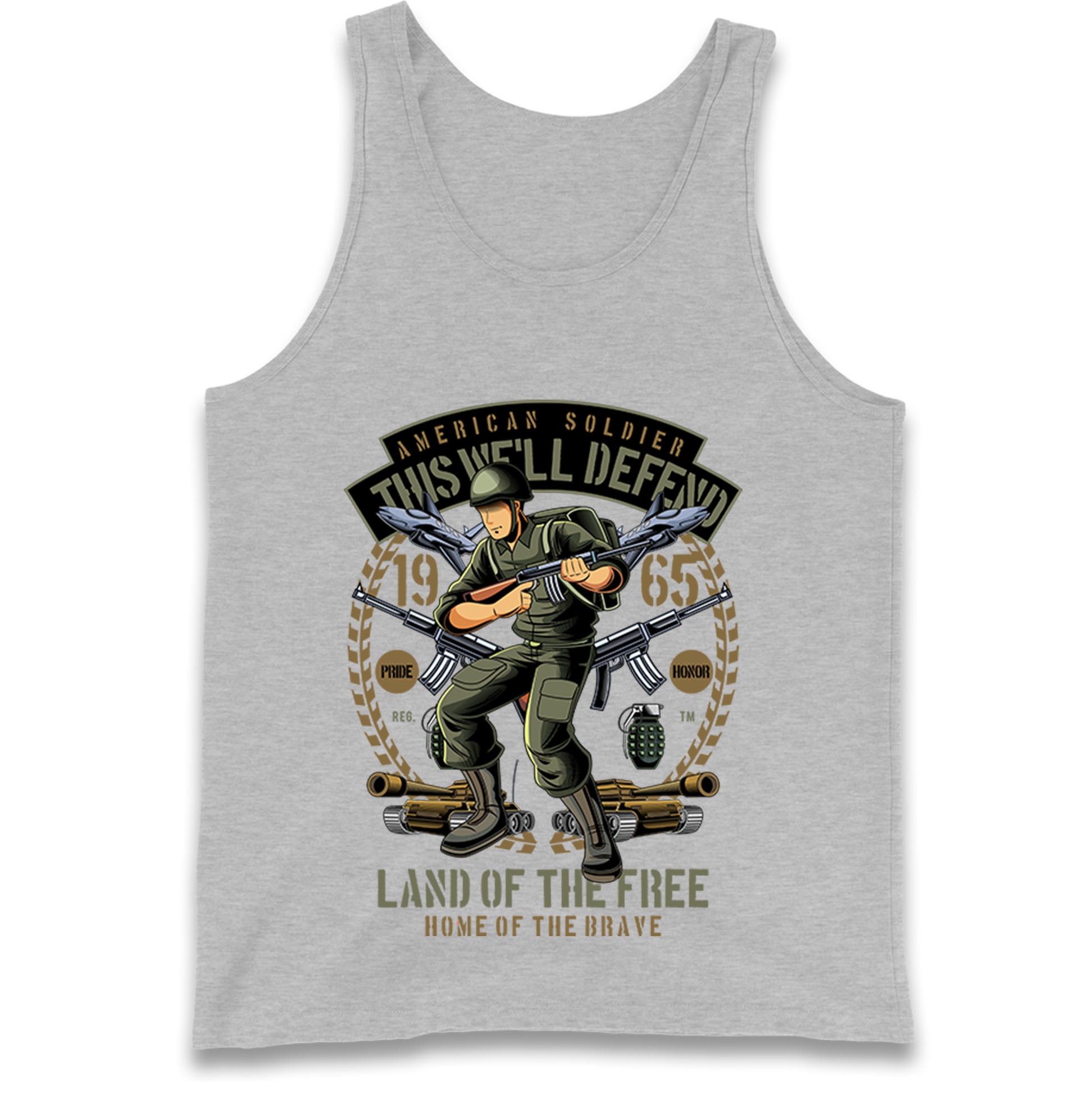 American Soldier Tank Top