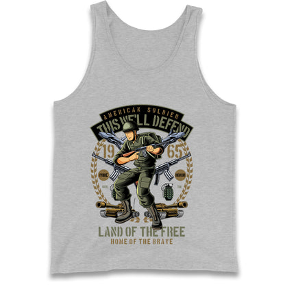 American Soldier Tank Top