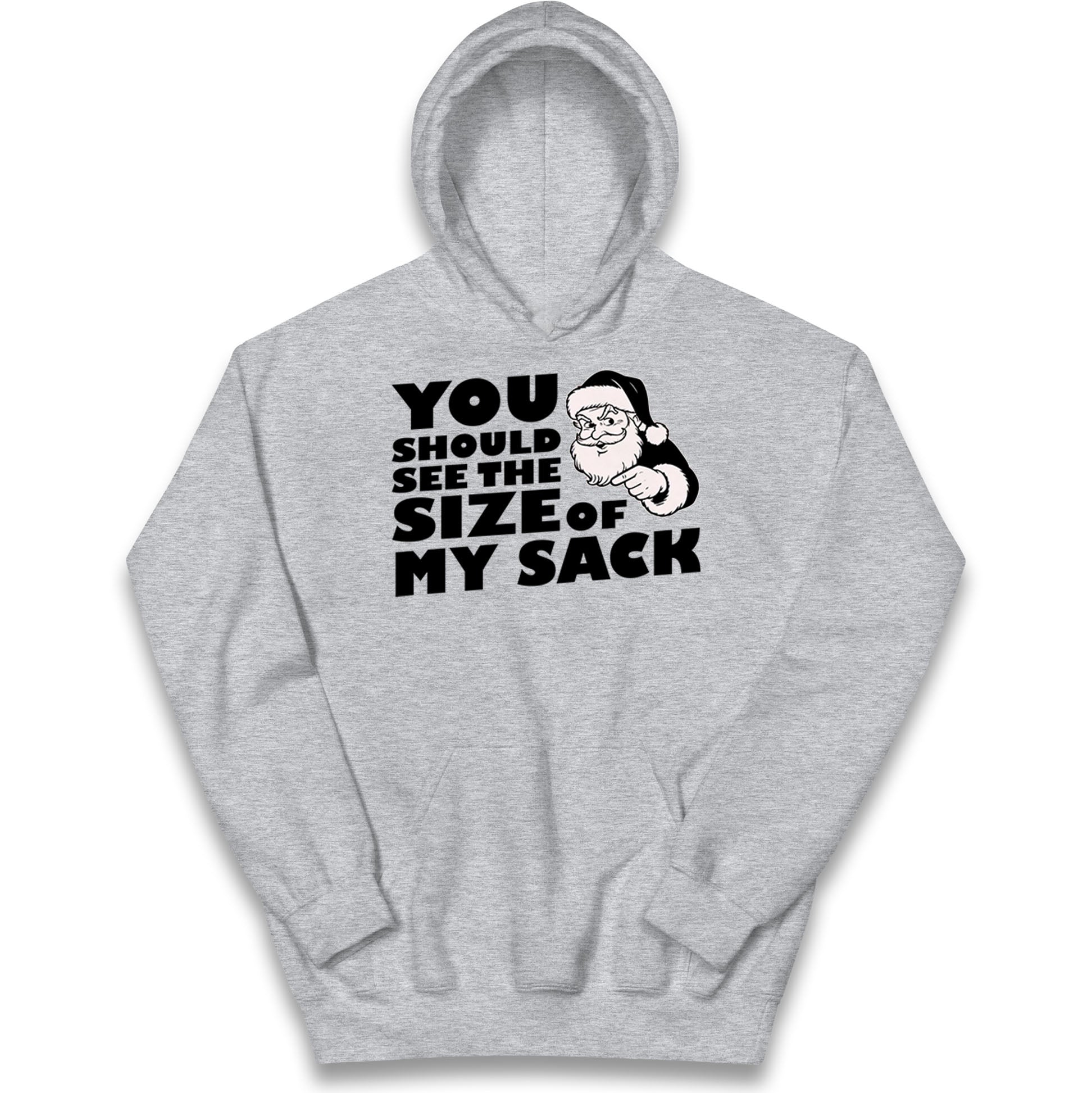 Santas Sack Kids Hoodie