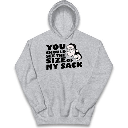 Santas Sack Kids Hoodie