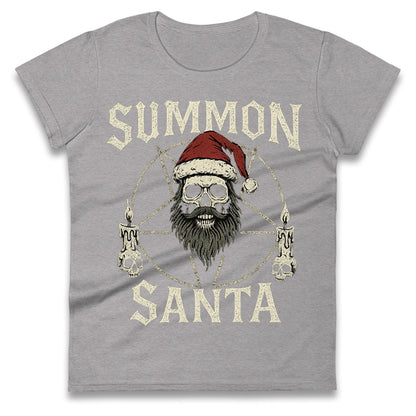 Goth Christmas Ladies T Shirt