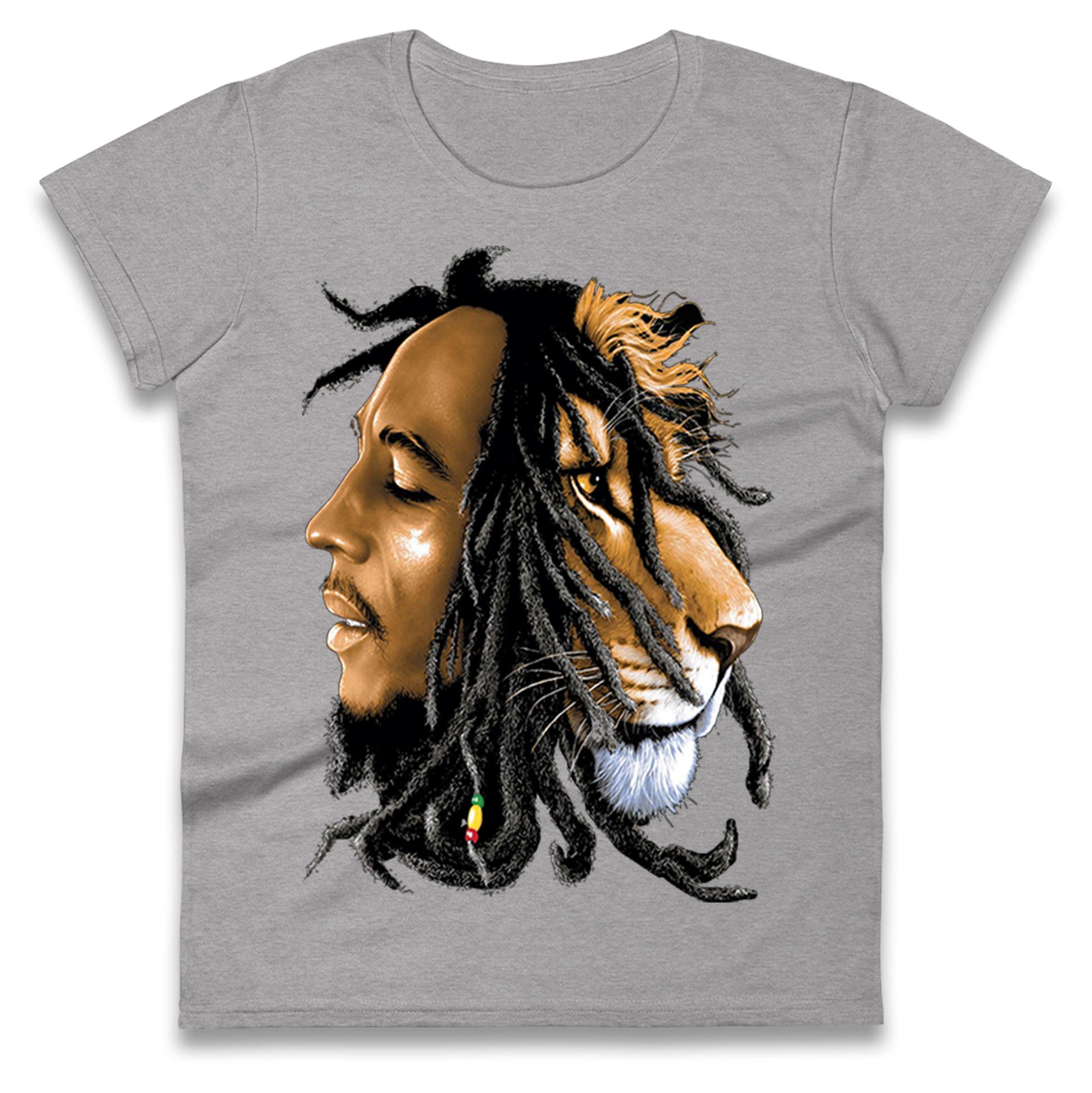 Bob Marley Lion Ladies Shirt