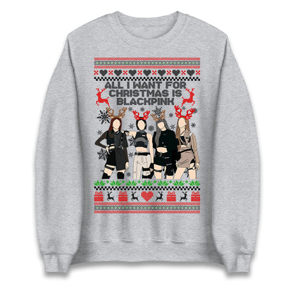 All I Want for Christmas is BlackPink Christmas Jumper
