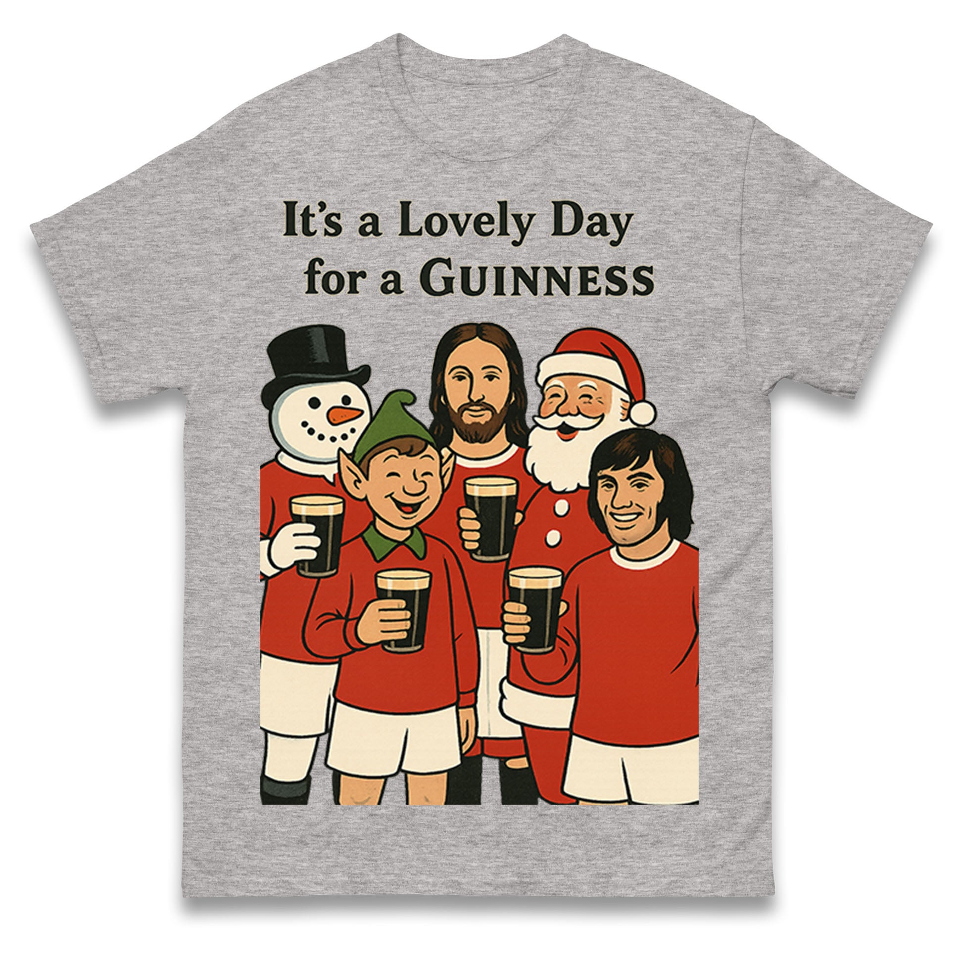 Man United Christmas T Shirt