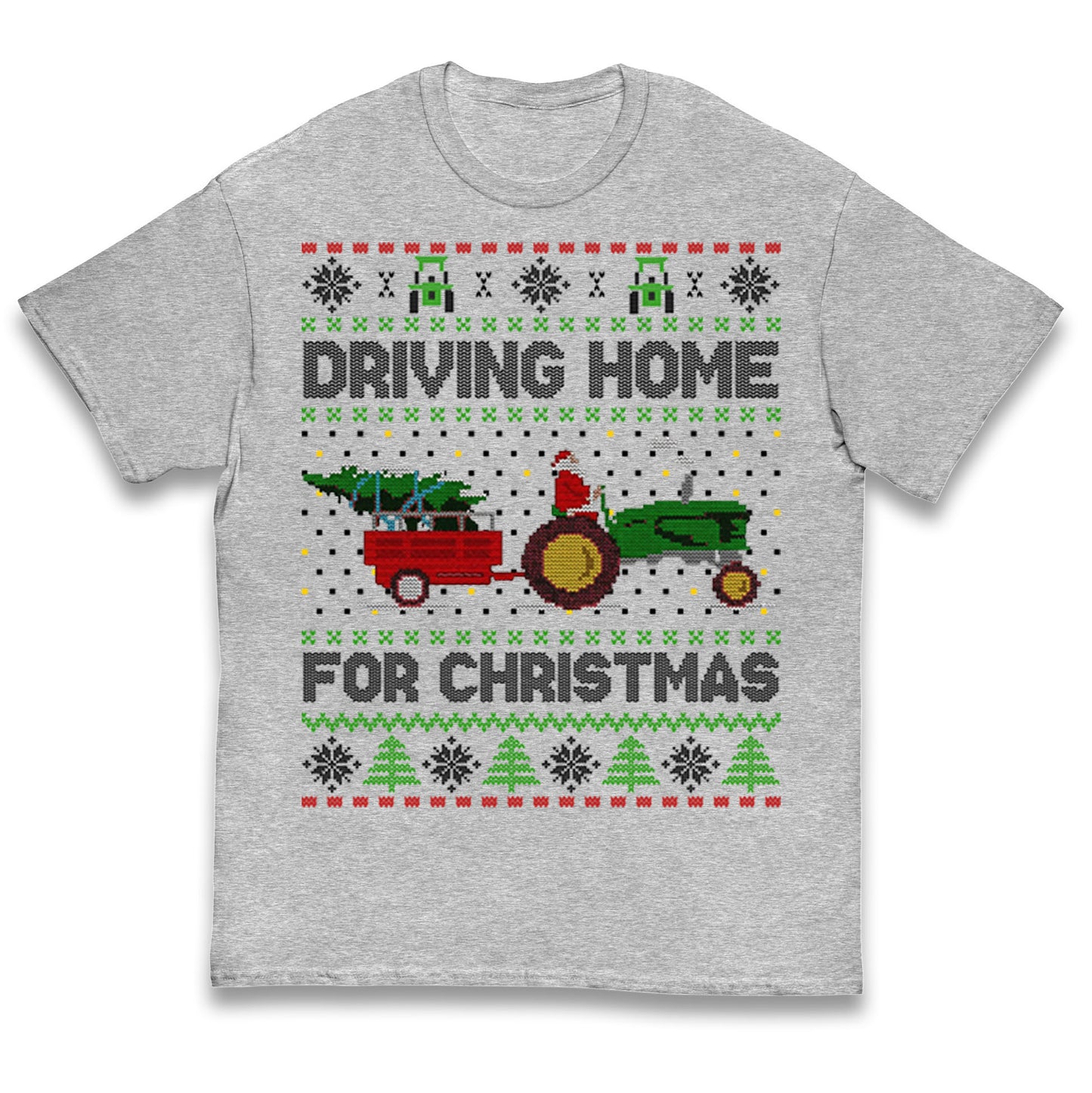 John Deere Christmas Kids T Shirt 