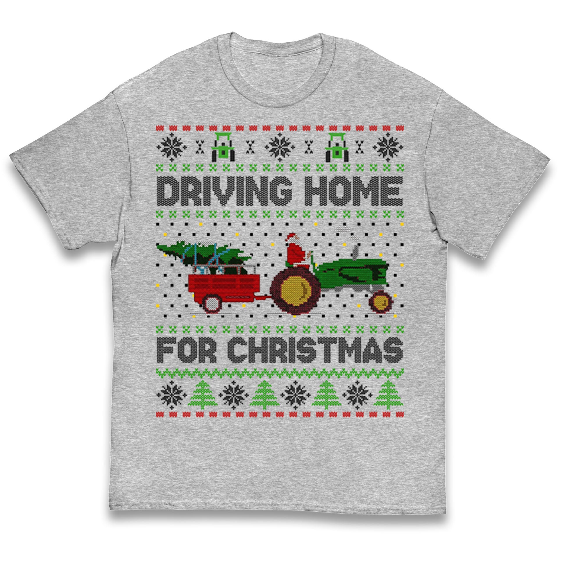 John Deere Christmas Kids T Shirt 