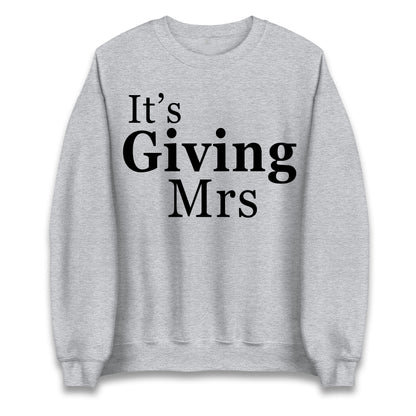 It’s Giving Mrs Jumper