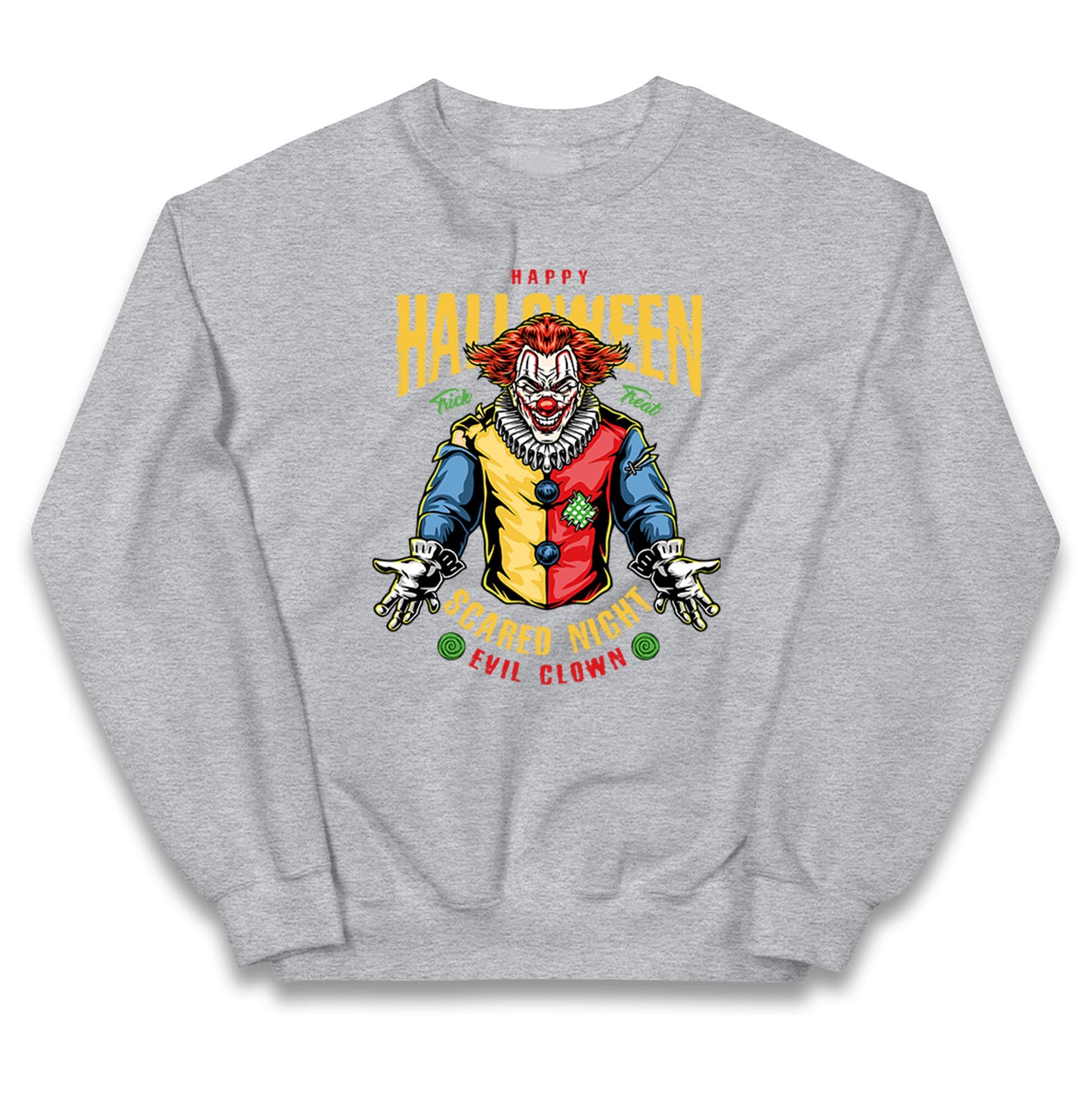 Halloween Clown Kids Jumper